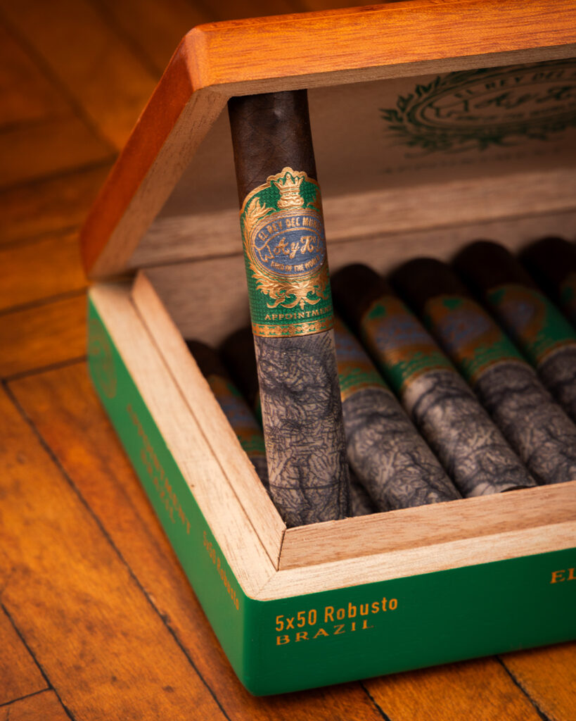 El Rey Del Mundo Launches New Full-Time Cigar, Appointment Brazil 3 RDM Appointment 3