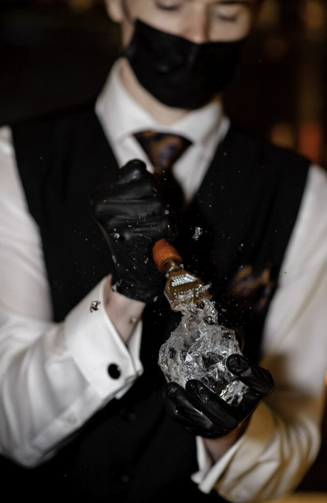 1920’s Red Phone Booth Prohibition Experience to Open in Miami’s Brickell Neighborhood 8 RPB Hand Chipped Ice