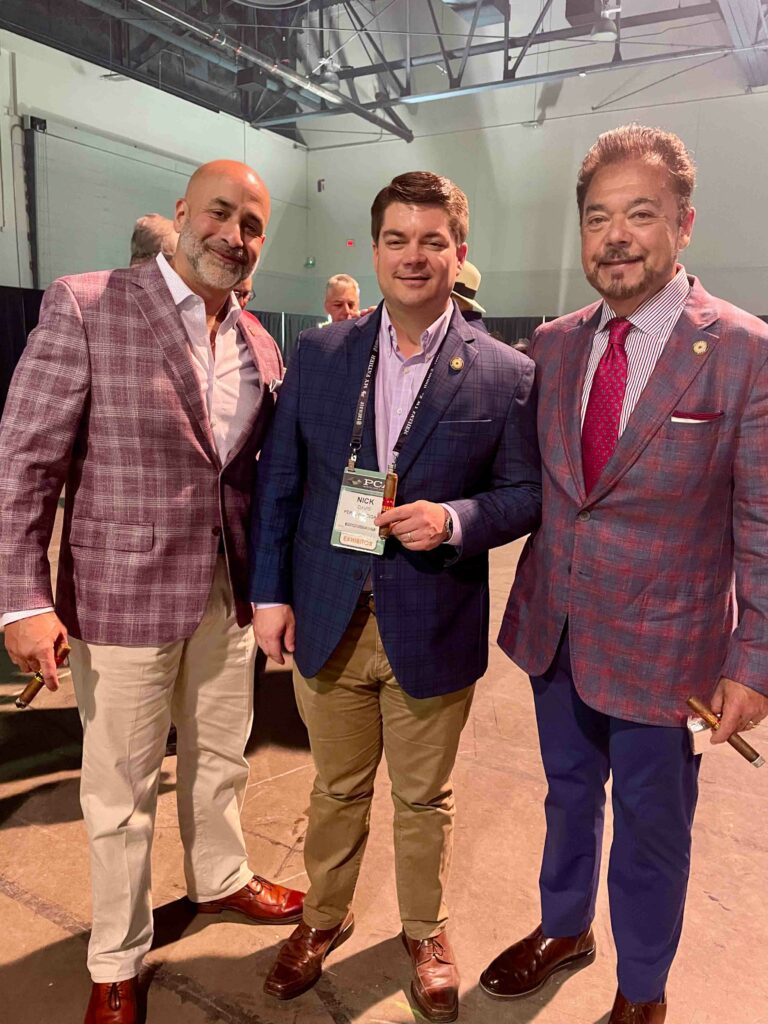 PCA Coverage - Premium Cigar Association's Annual Convention & Trade Show 13 Ralph Valdes Nick Davis and Nick Perdomo