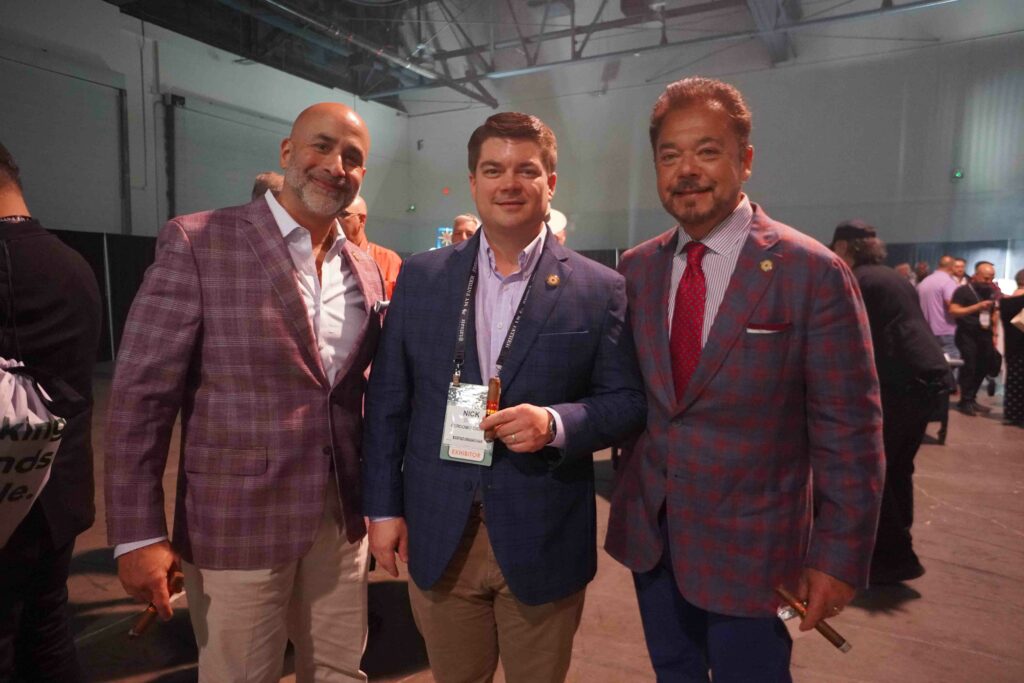 PCA Coverage - Premium Cigar Association's Annual Convention & Trade Show 14 Ralph Valdes Nick Davis and Nick Perdomo2 1
