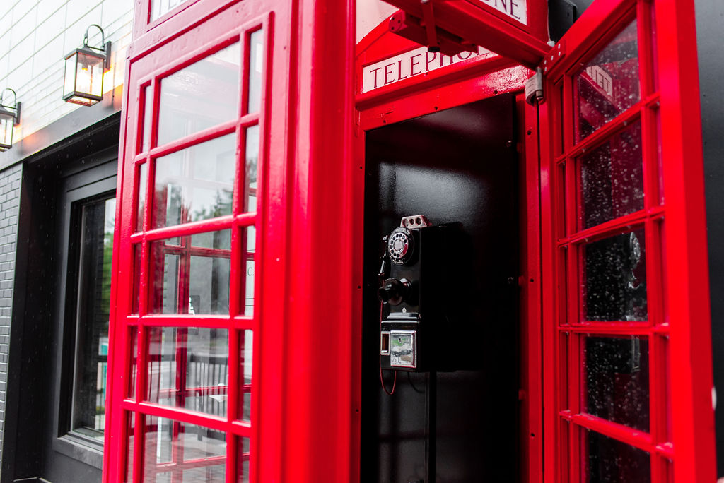 Red Phone Booth to Open in Durham 3 Red Phone Booth 1