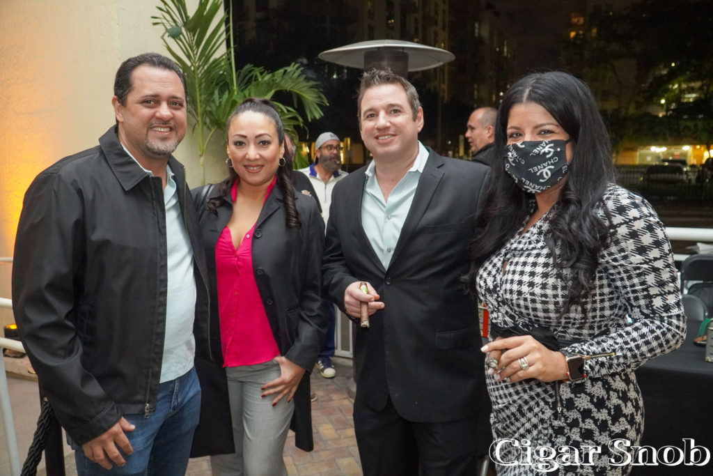 Rick and Mirian Delgado Gabriel Pineres Liza Santana