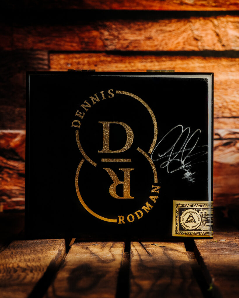 Dreamer Cigars Offers Limited Edition Dennis Rodman Ring of Honor Cigar to Select Retailers 1 Rodman Signed Box