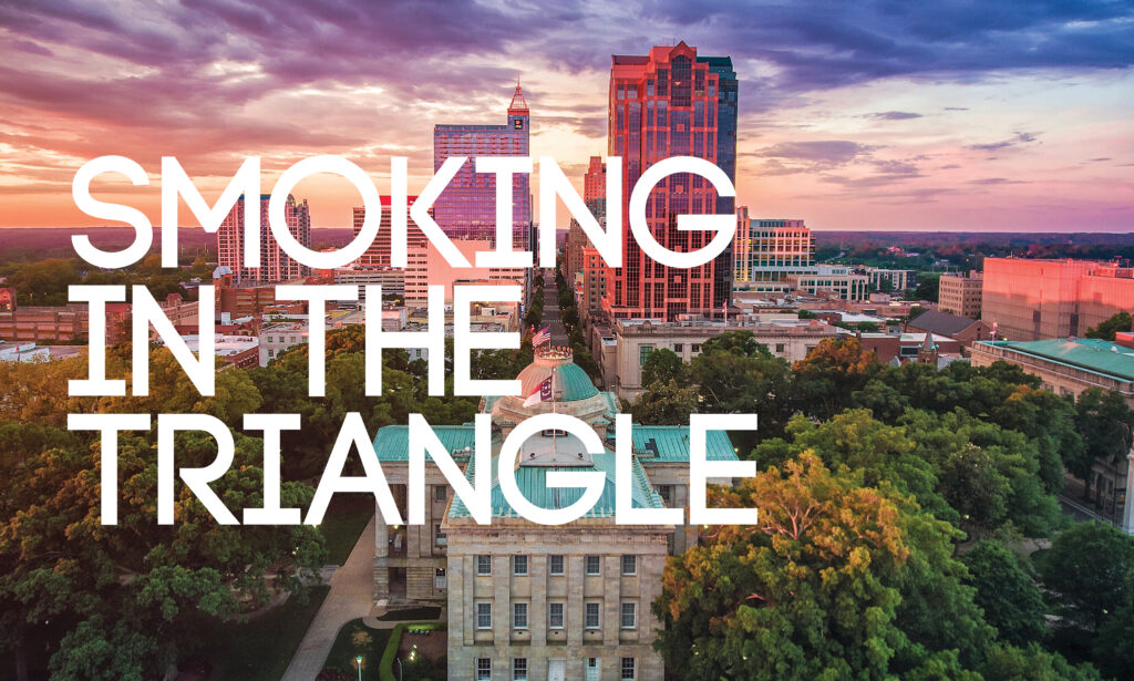 smoking in the triangle