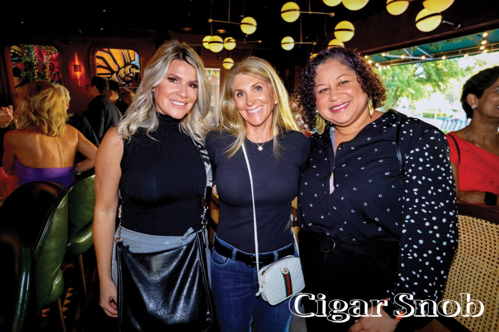 Launch of Trinidad Espiritu Series 3 at CHICA, Miami 9 Susan Georgiou Jill Meyers Rubenstein and Luz Holguin2
