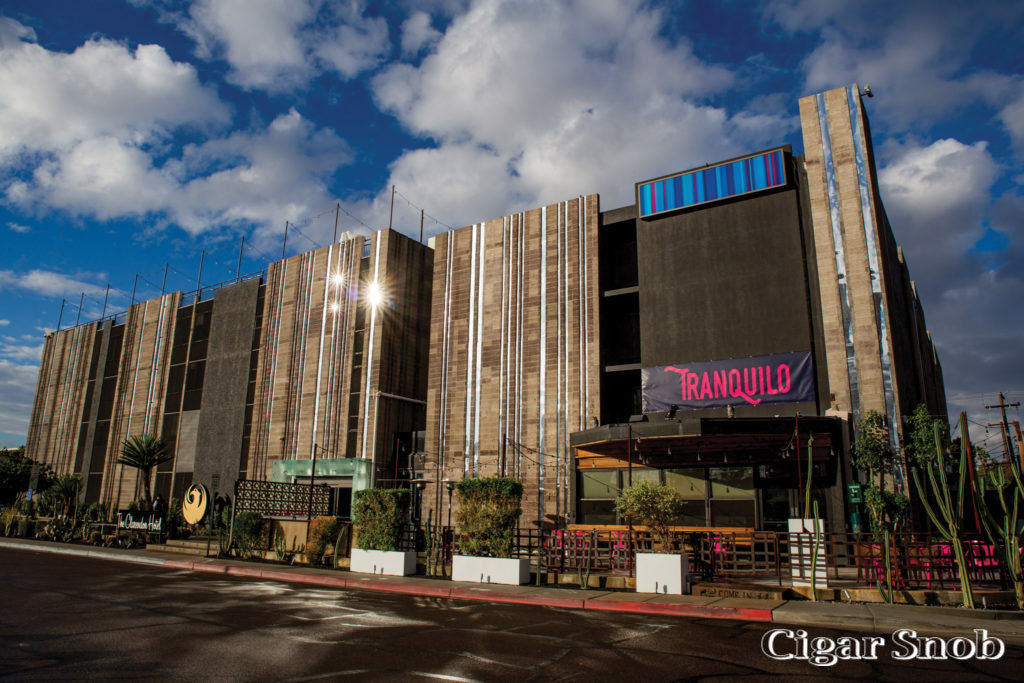 The Clarendon Hotel Spa with Café Trandquilo in the near corner 1024x683 1