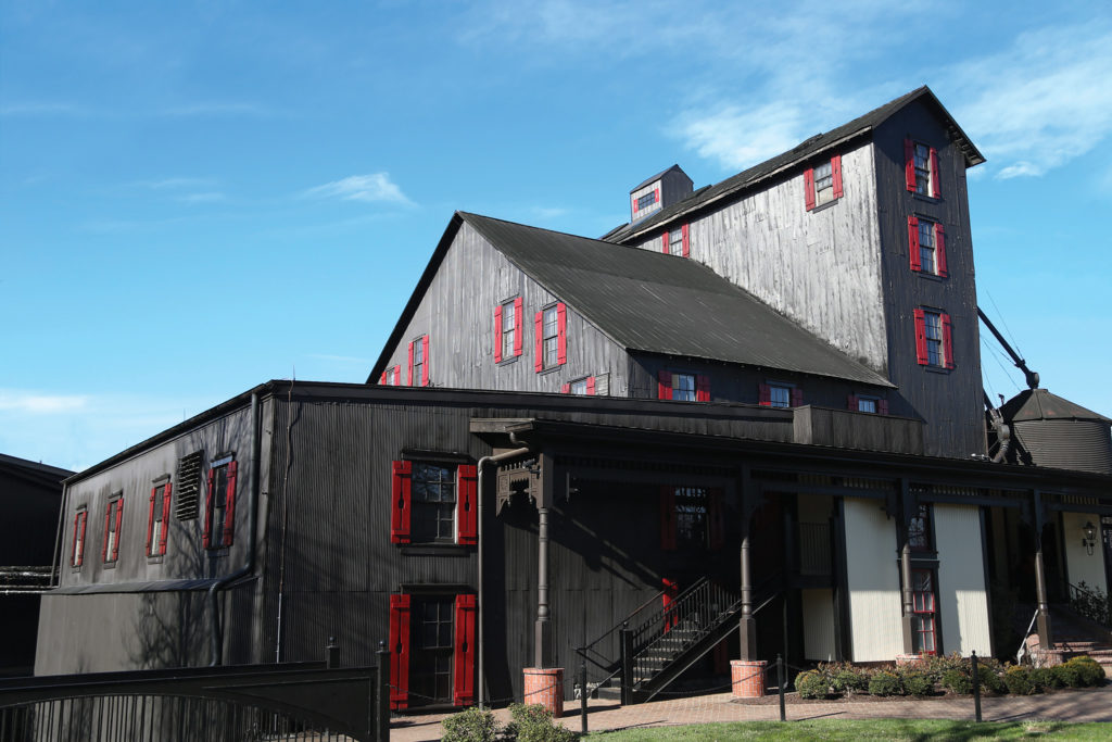 The Victorian-era still house is five stories high on one side to accommodate the tall still. The site was designated a national historic landmark in December of 1980.