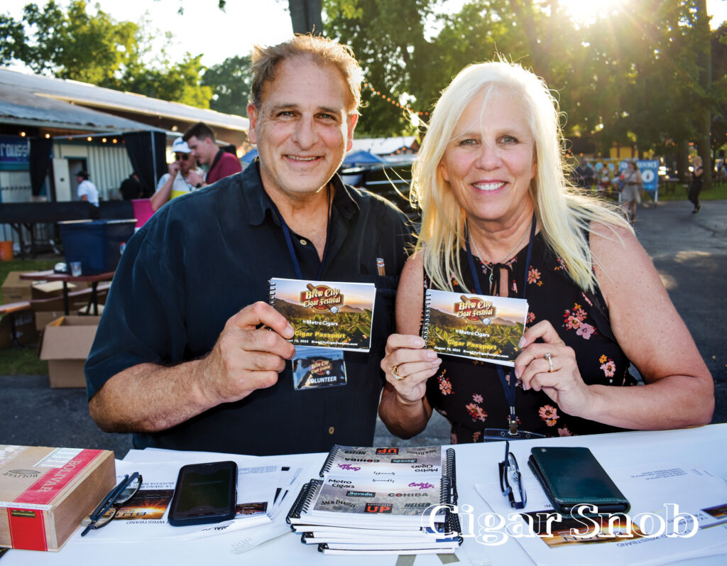 Brew City Cigar Festival 5 Tim Mason and Beth Heidorn