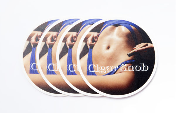 Cigar Snob ABS-tract Coaster