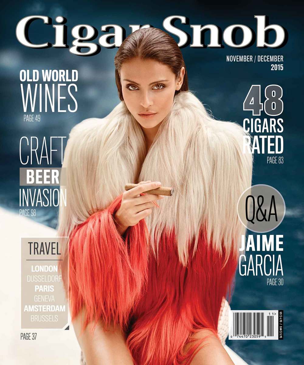 Cigar Snob Magazine November/December 2015.