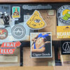 Swim Suit Series:  ABS-tract Sticker - Image 2