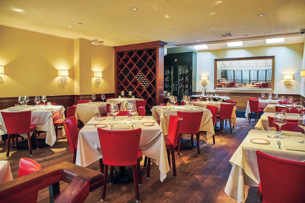Lidia Bastianich's restaurant, Felidia, where Alessandro Borgognone found his food industry calling.