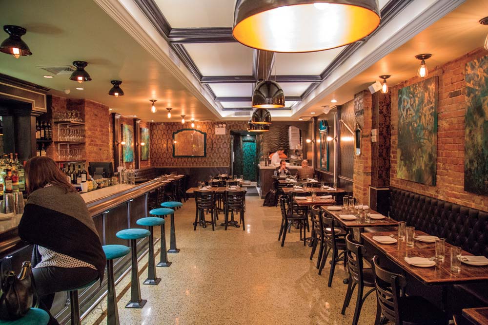 The dining room at Nino's 46