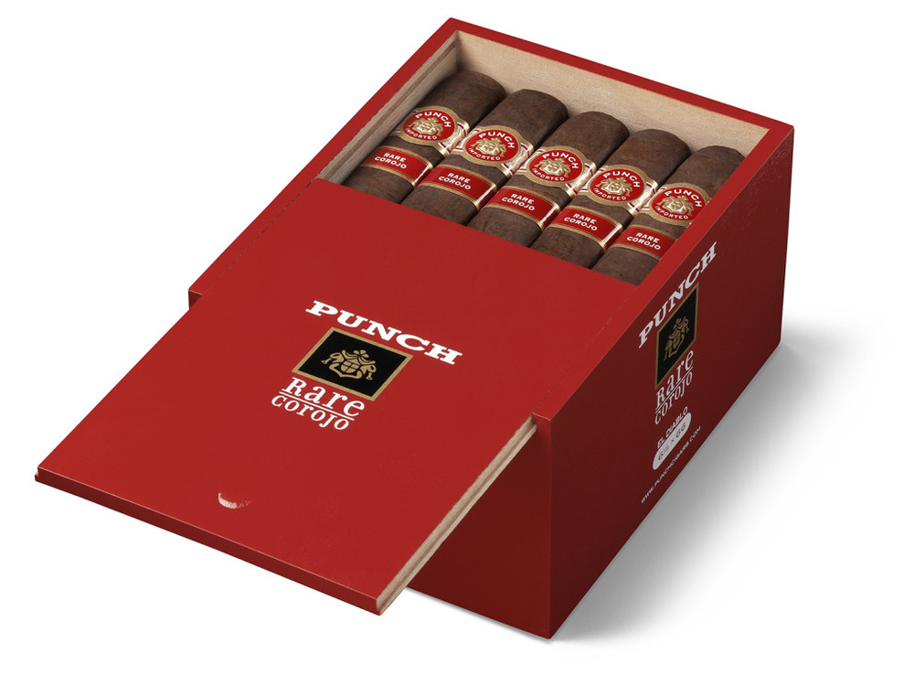 Diablo is a new regular-production vitola within the Punch Rare Corojo line.