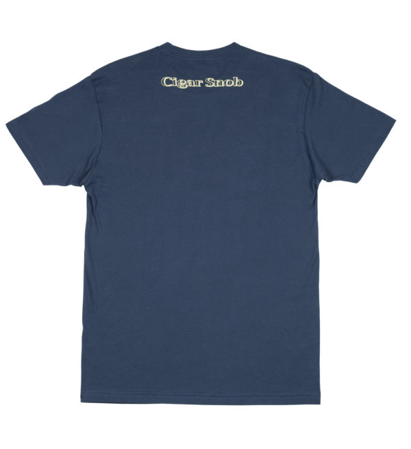 Cigar Snob T-Shirt in Blue - Image 2