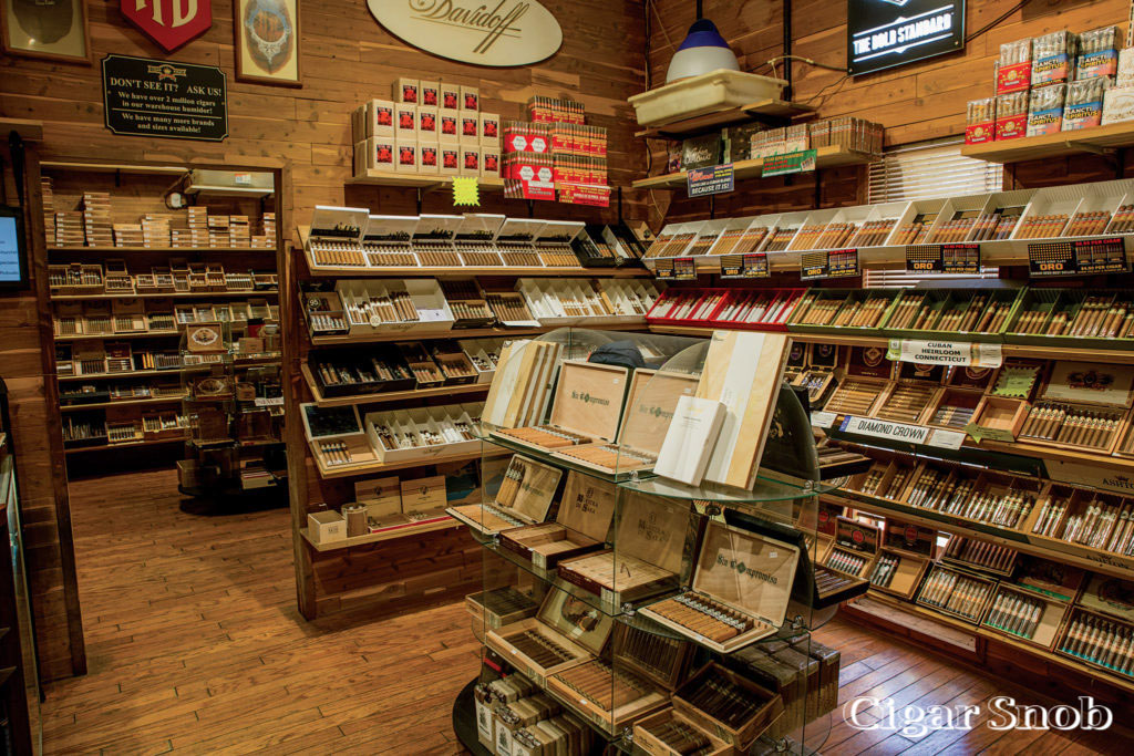 Smoking in the Valley of the Sun 7 inside the humidor at Cigar King 1024x683 1