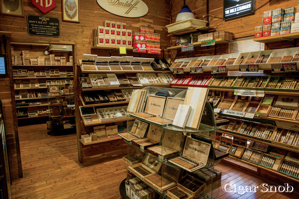 inside the humidor at Cigar King 1024x683 1