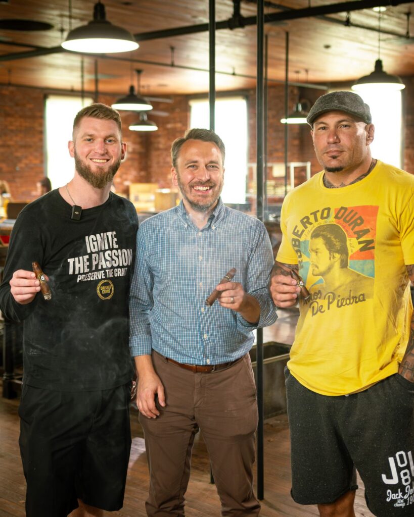 Dreamer Cigars Partners with JC Newman and DJ Walton to Create the Onward Dreams Middleweight Champ 4 jcnewman 7
