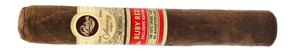 Padrón Ruby Red Cigar to Celebrate Two Guys Smoke Shop’s 40th Anniversary 4 padron ruby red maduro single