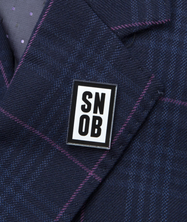 Cigar Snob Pin