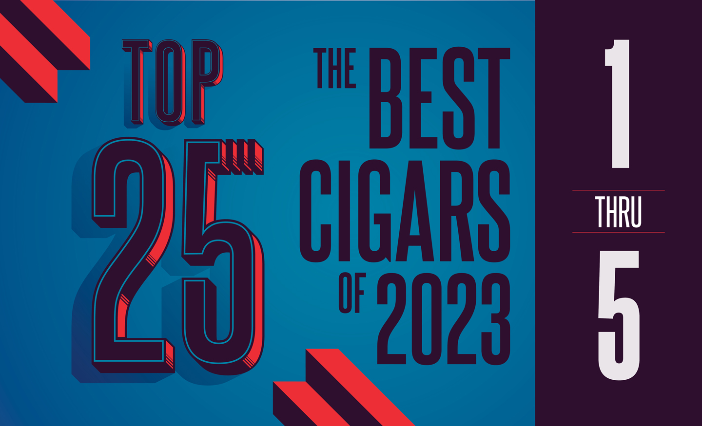 Best Cigars of 2023 - 1 thru 5