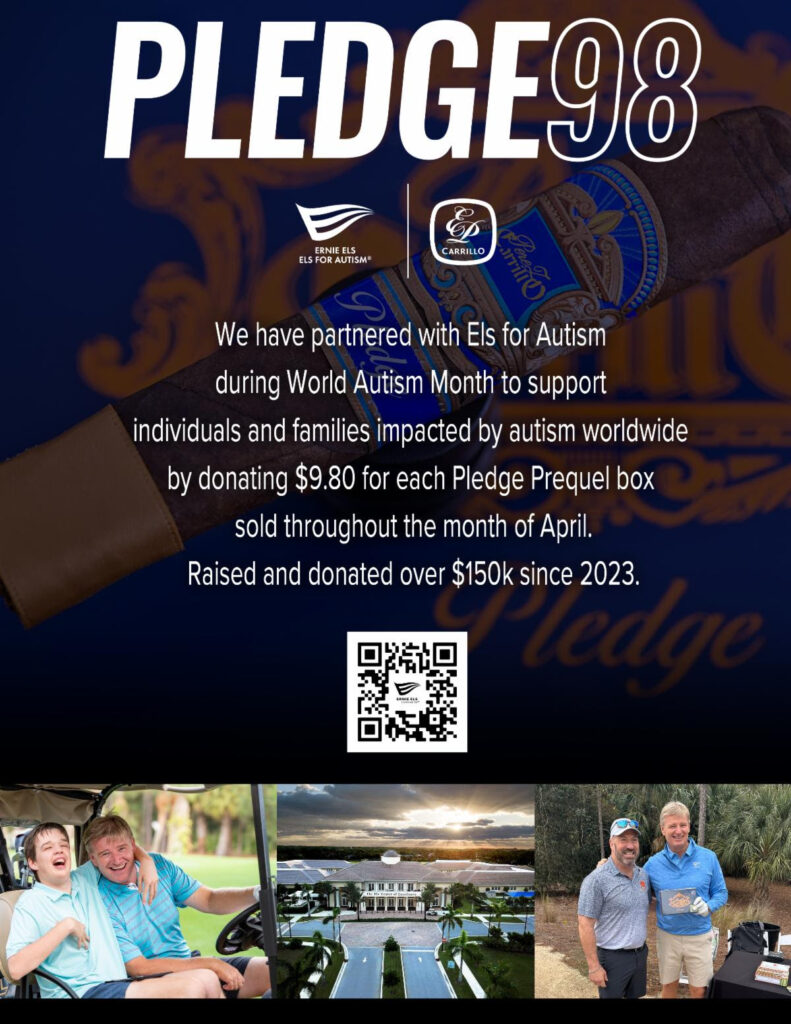 E.P. Carrillo Cigar Company Announces Campaign to Benefit Els for Autism Foundation 3 unnamed 1 39