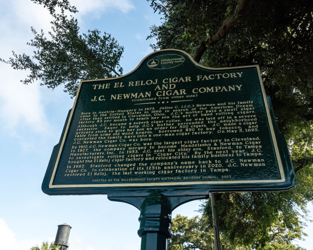 City of Tampa Dedicates Historical Marker at J.C. Newman Cigar Co. 2 unnamed 2 1