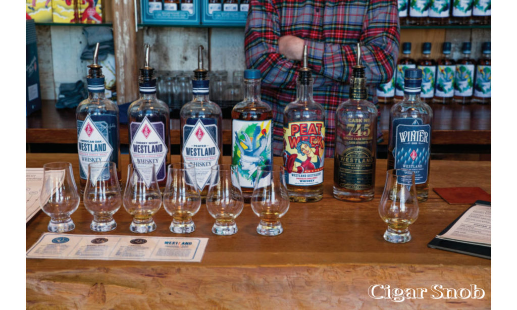 Seattle 20 we tasted everything Westland Distillery had to offer ... twice 1024x683 small 1
