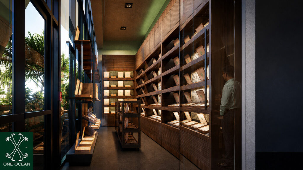 x at one ocean walk in humidor